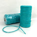 Jute Cord 2mm Turquoise 100yd Roll