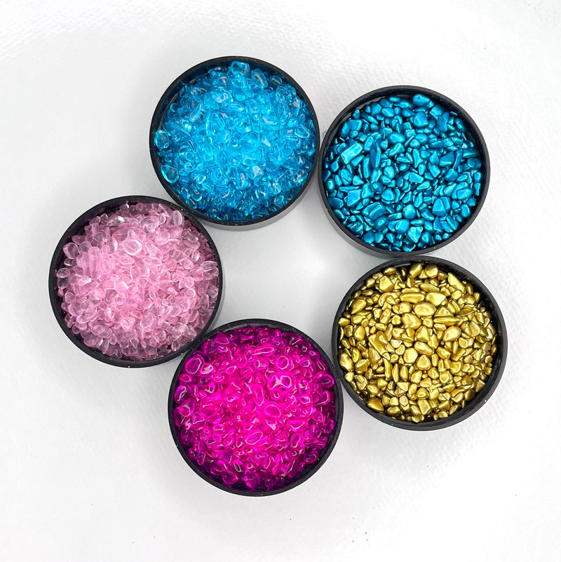 Mini Blue Pebbles - 100g