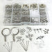 Premium Resin and Jewellery Making Set (Nickel Free) Gold Approx 1,100pcs