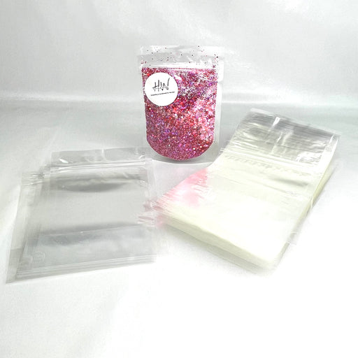 Clear Stand Up Pouch Bag - 120x170mm 100pcs