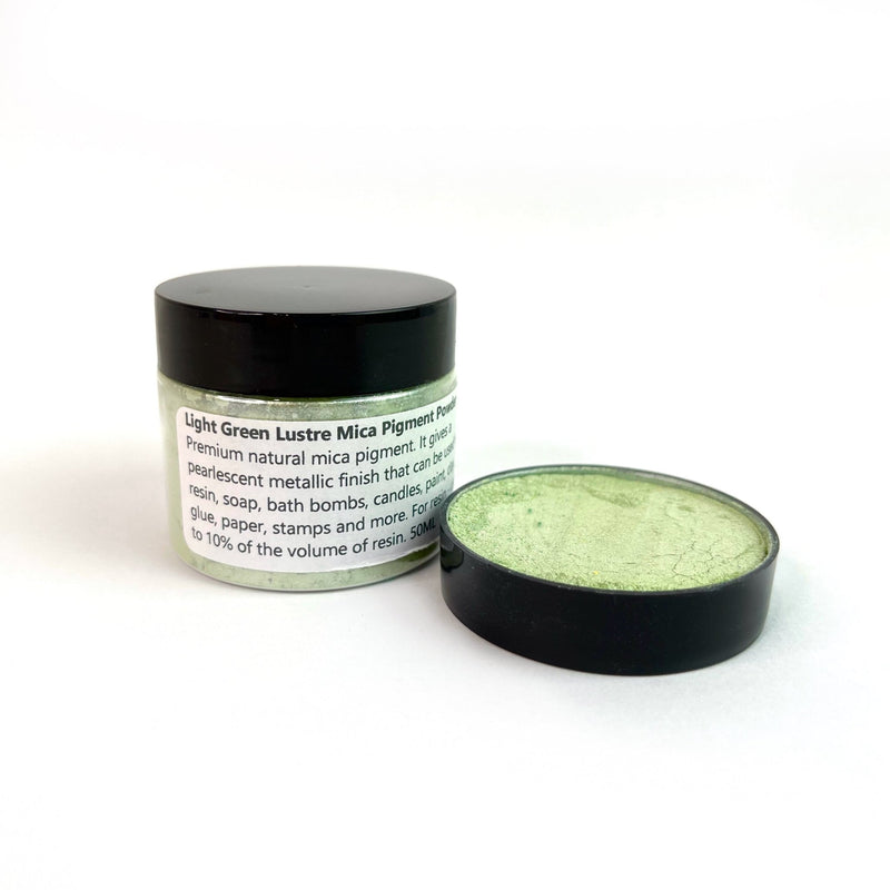 Light Green - Lustre Mica Powder - Harry & Wilma
