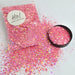 Matte Pastel Glitter Holographic Rose Pink 25g