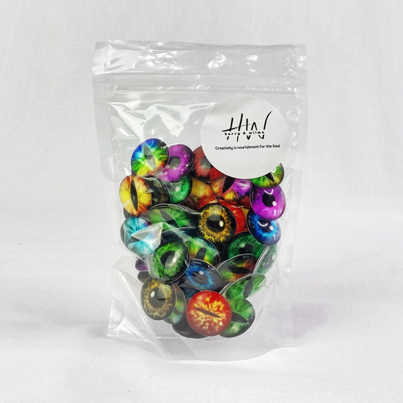 Monster Eyes 20mm 64pc Set - Harry & Wilma