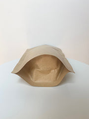 Natural Stand Up Pouch Bag - Solid Face (100pcs) (11*18.5cm). - Harry & Wilma