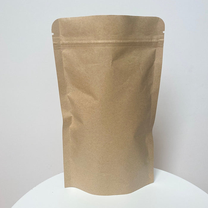 Natural Stand Up Pouch Bag - Solid Face (100pcs) (13*21cm) - Harry & Wilma