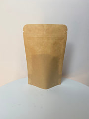 Natural Stand Up Pouch Bag - Transparent Face (100pcs) (16*24cm) - Harry & Wilma