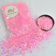 Pastel Chunky Pink Glitter 25g - Harry & Wilma