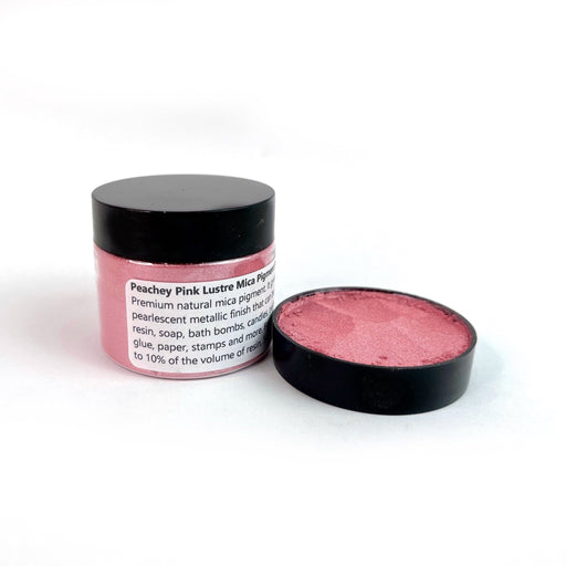Peachy Pink - Lustre Mica Powder - Harry & Wilma