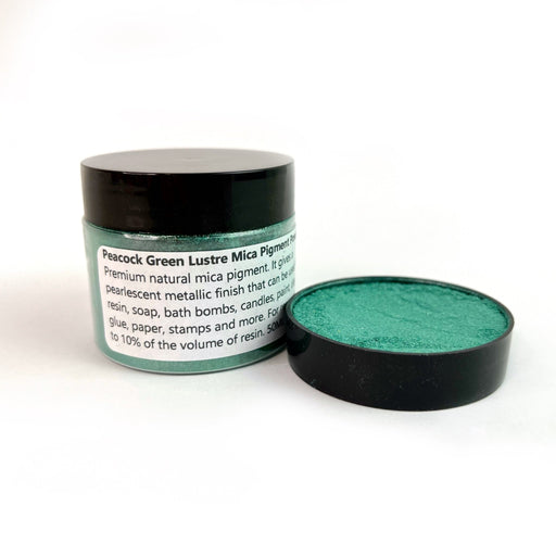 Peacock Green - Lustre Mica Powder - Harry & Wilma