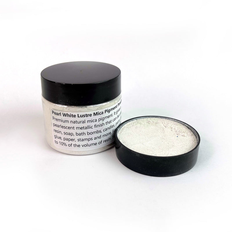 Pearl White - Lustre Mica Powder - Harry & Wilma