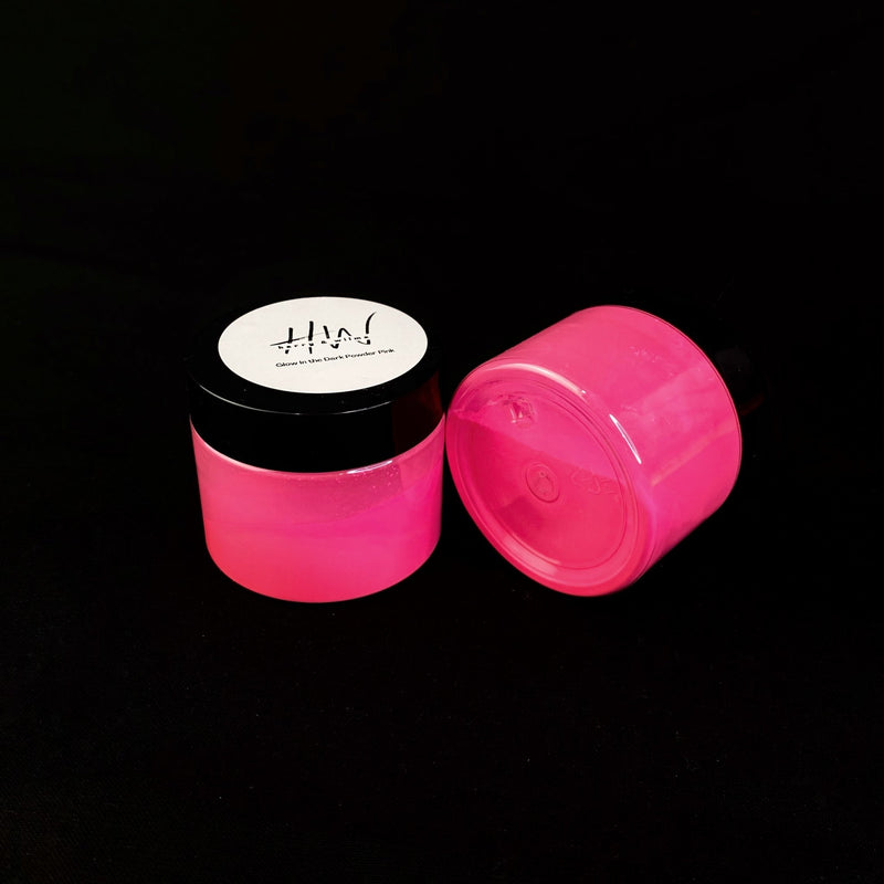 PINK - Glow In The Dark Powder 40g - Harry & Wilma