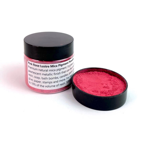 Pink Rose - Lustre Mica Powder 50ml jar