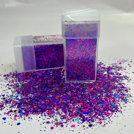 Pixie Glitter Passion Pink and Blue Mix 40g