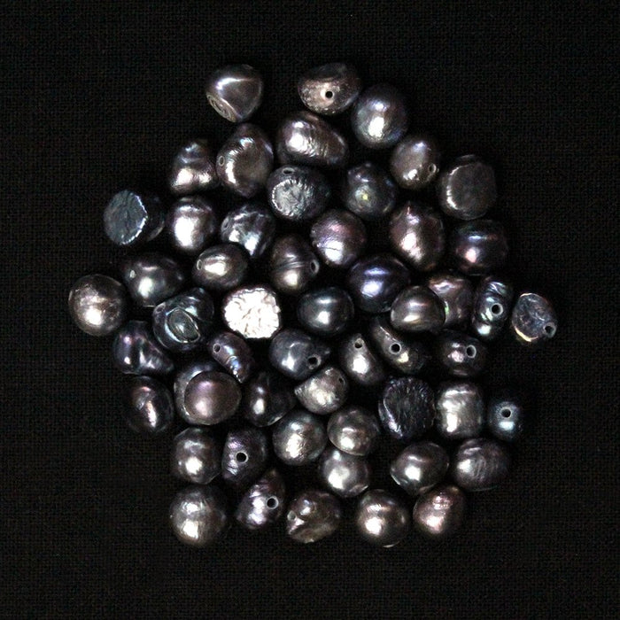 Potato Pearls Black and Silver - Harry & Wilma