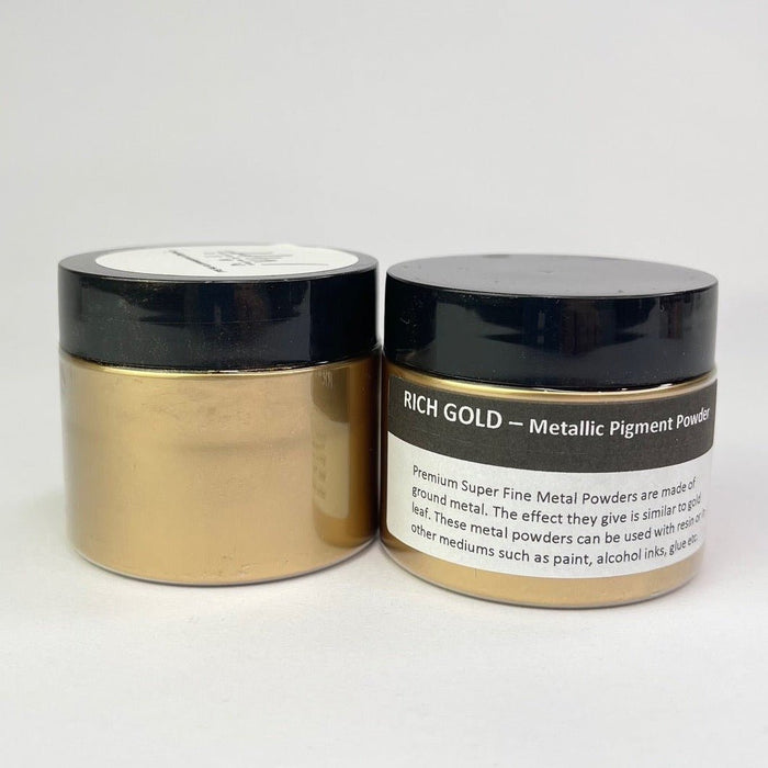 Rich Gold - Metallic Pigment Powder 50g - Harry & Wilma