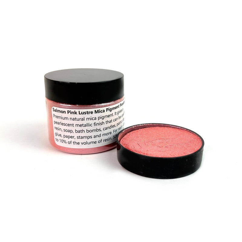 Salmon Pink - Lustre Mica Powder - Harry & Wilma