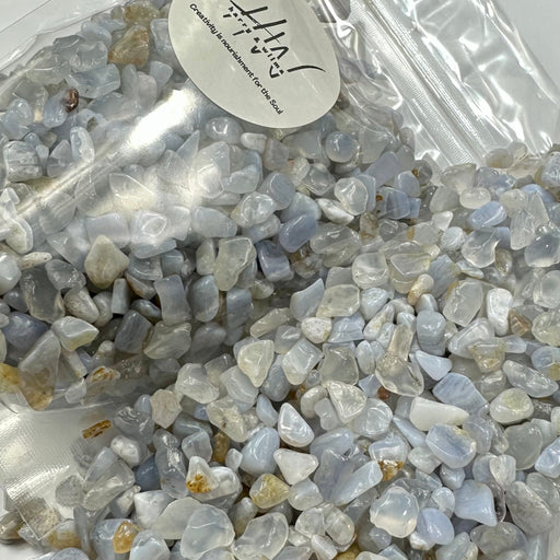 Semi Precious Stone Mix 250g - Blue lace
