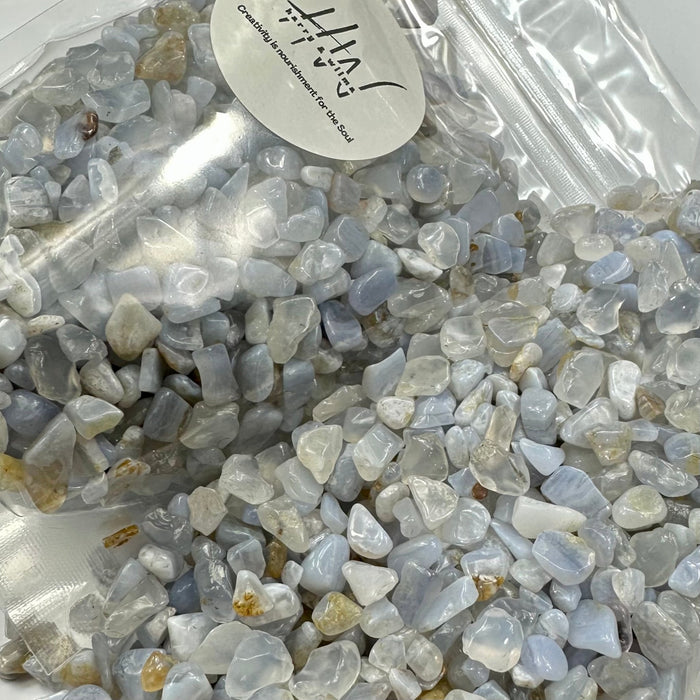 Semi Precious Stone Mix 250g - Blue lace - Harry & Wilma
