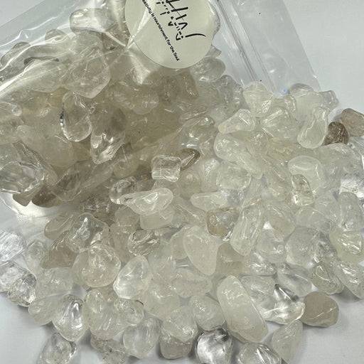 Semi Precious Stone Mix 250g - clear quartz large