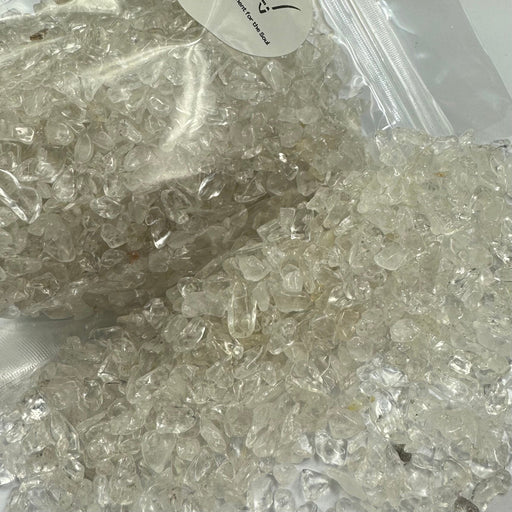Semi Precious Stone Mix 250g - clear quartz small