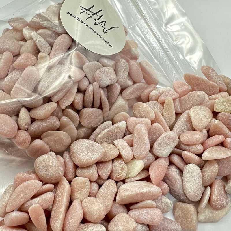 Semi Precious Stone Mix 250g - Pink Opal - Harry & Wilma