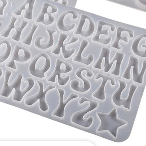 Silicone Mould - Alphabet Funky Style