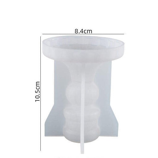 Silicone Mould - Candle holder - 10cm high