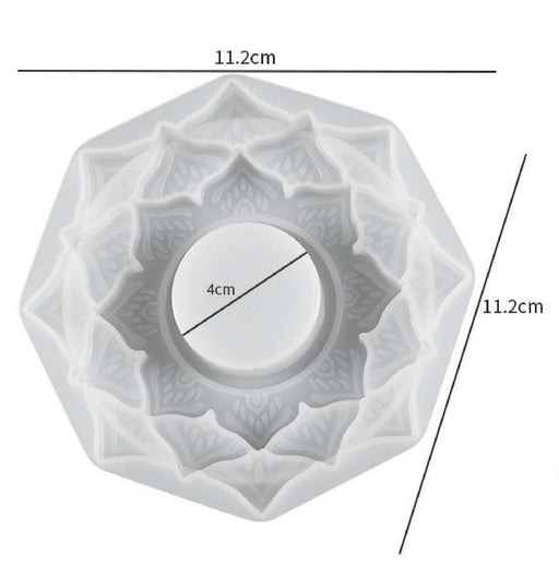 Silicone Mould - Candle Holder 11cm