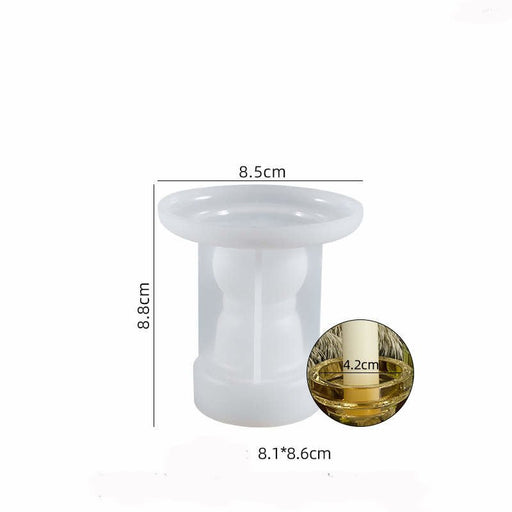 Silicone Mould - Candle Holder 8cm high