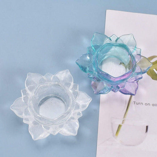 Silicone Mould - Candle Holder Flower