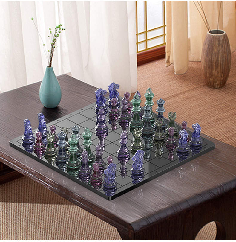 Silicone Mould - Chess Set 6 pcs - Harry & Wilma
