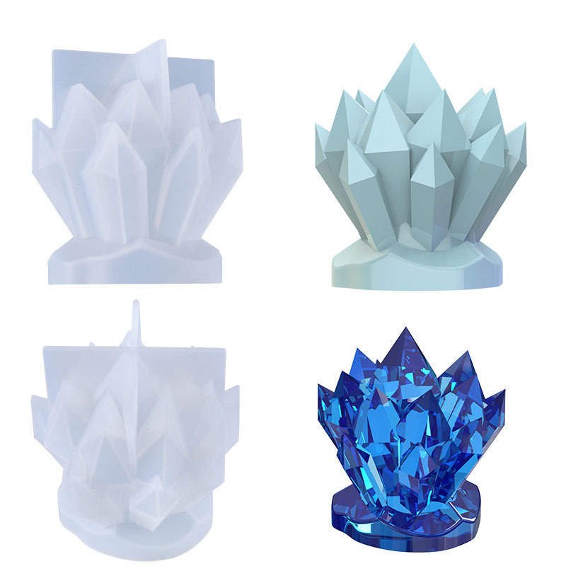 Silicone Mould - Crystal Points - Harry & Wilma