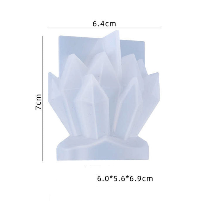 Silicone Mould - Crystal Points - Harry & Wilma