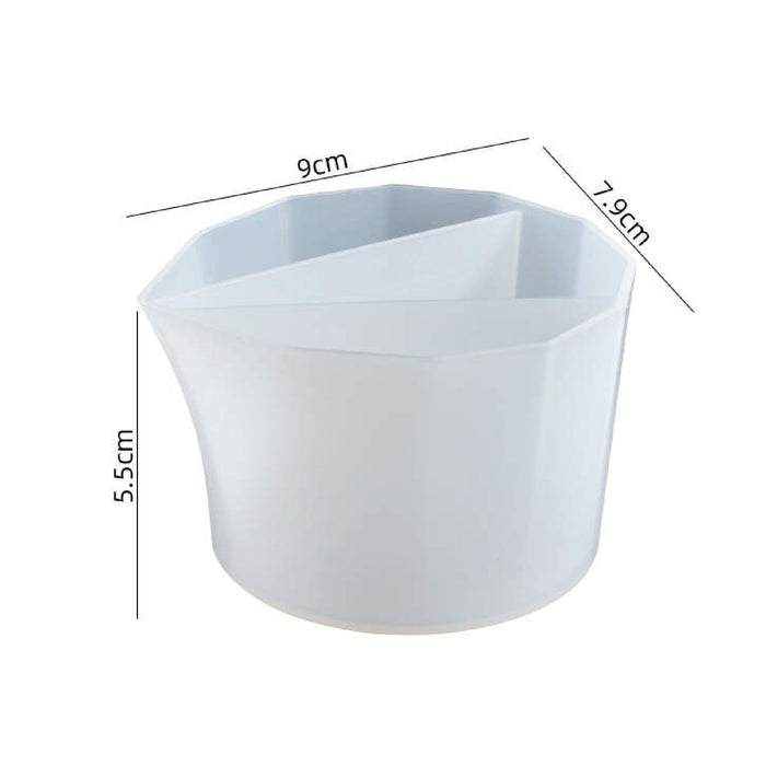 Silicone Mould - Cup with 3 Sections - Harry & Wilma