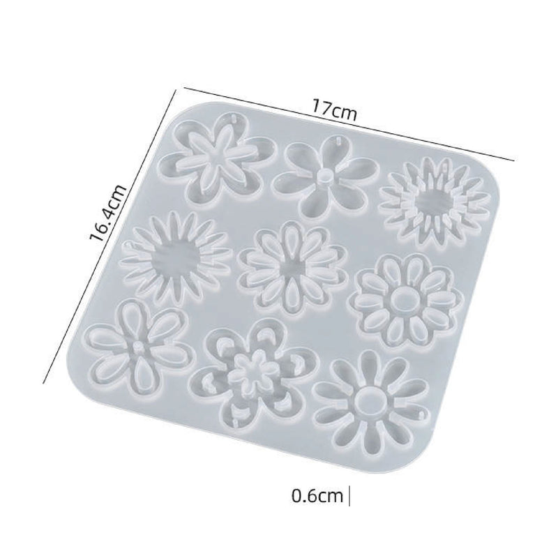 Silicone Mould - Daisy Set 17cm x 16cm - Harry & Wilma