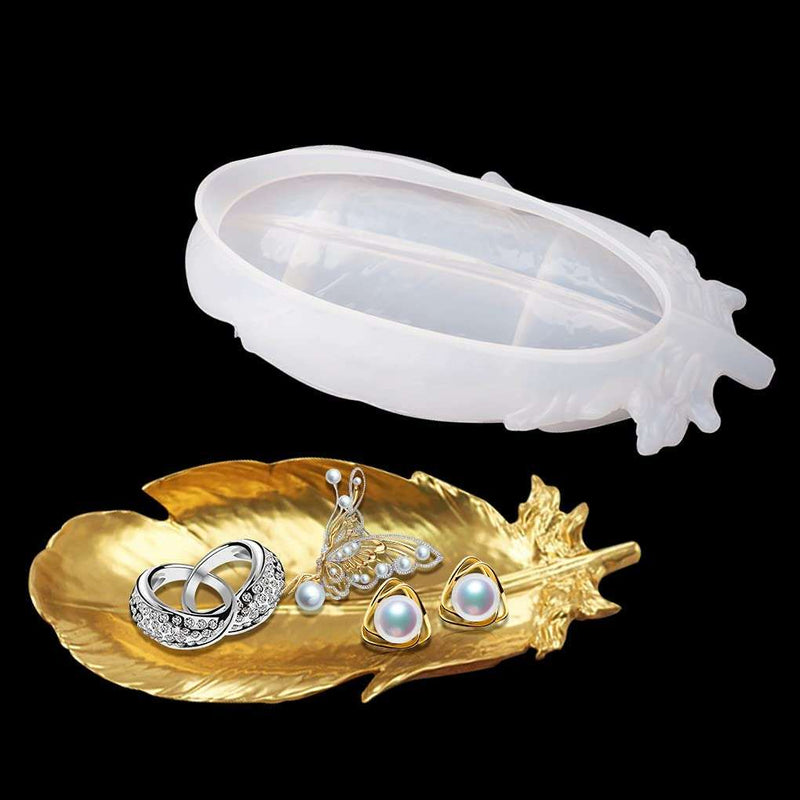 Silicone Mould - Feather 23cm x 10cm - Harry & Wilma