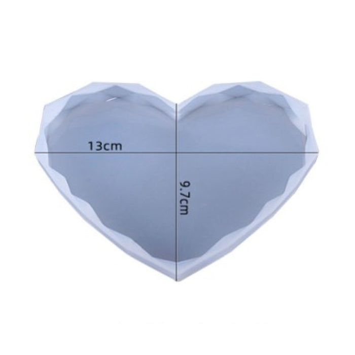 Silicone Mould - Heart with Irregular Sides - Harry & Wilma