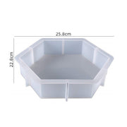 Silicone Mould - Heaxagonal 25cm x 23cm - Harry & Wilma