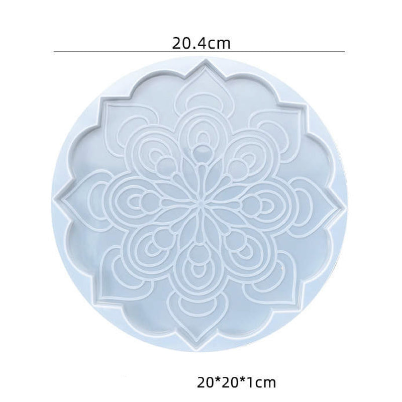 Silicone Mould - Mandella Tray Style B - Harry & Wilma