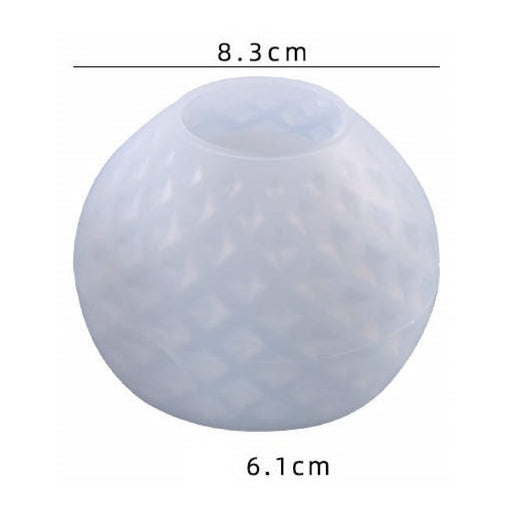 Silicone Mould - Patterned Round