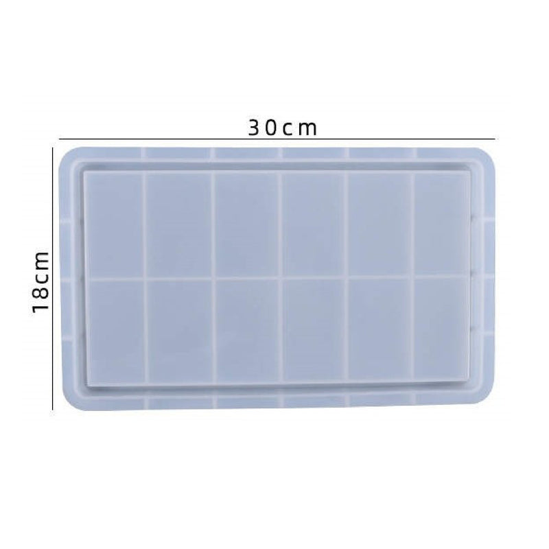 Silicone Mould - Rectangle Tray 18cm x 30cm - Harry & Wilma