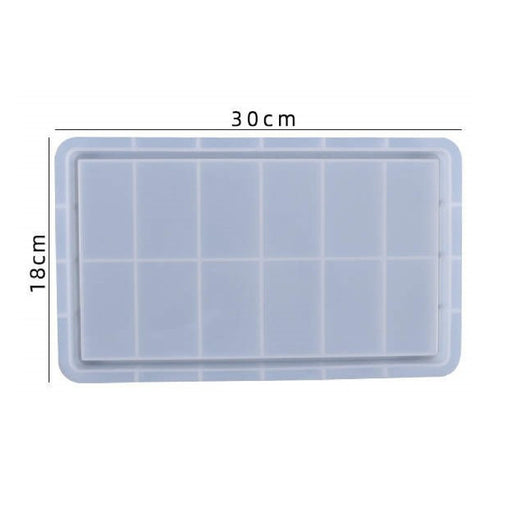 Silicone Mould - Rectangle Tray 18cm x 30cm