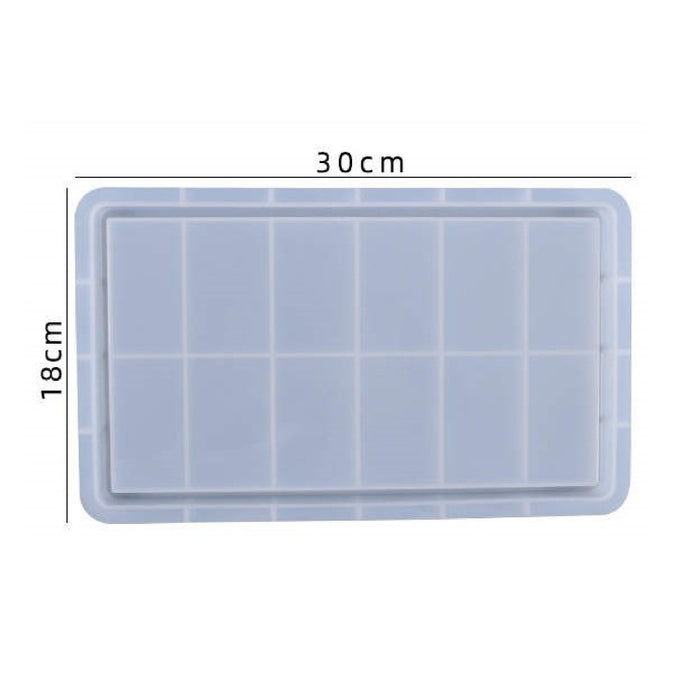 Silicone Mould - Rectangle Tray 18cm x 30cm - Harry & Wilma