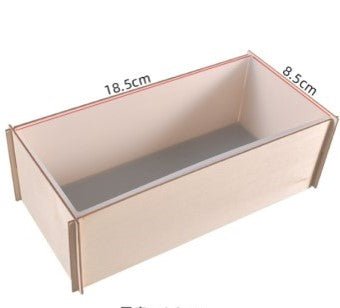 Silicone Mould - Rectangle Tray 18cm x 8cm x 6cm deep - Harry & Wilma