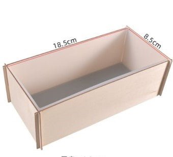 Silicone Mould - Rectangle Tray 18cm x 8cm x 6cm deep