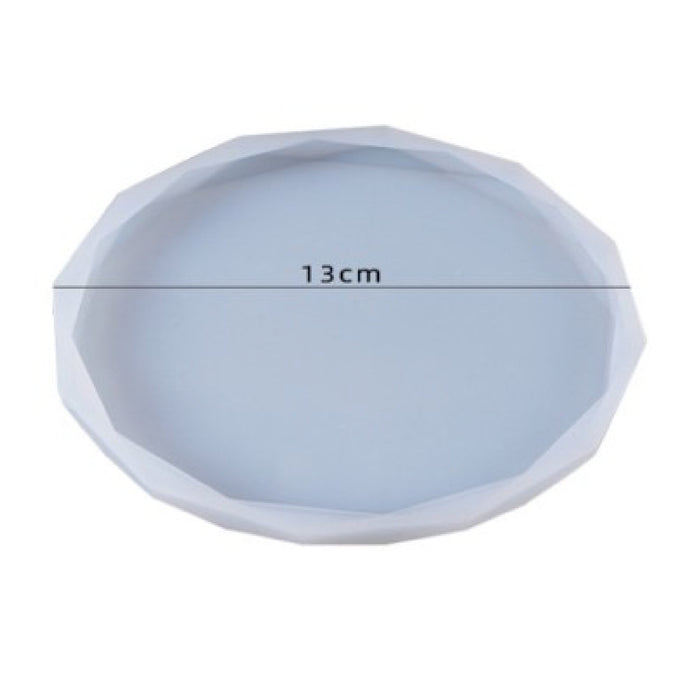 Silicone Mould - Round Tray with Irregular Sides - Harry & Wilma