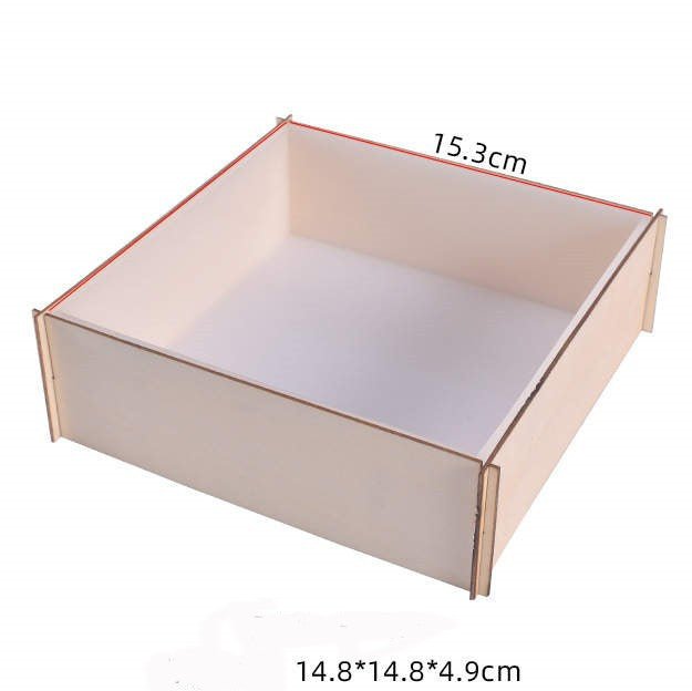 Silicone Mould - Square 15cm x 5cm deep - Harry & Wilma