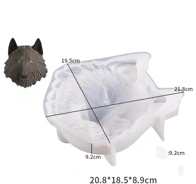 Silicone Mould - Wolf - Harry & Wilma