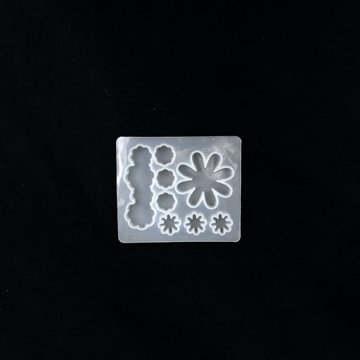 Silicone Resin Mould - Flower Hair Pins