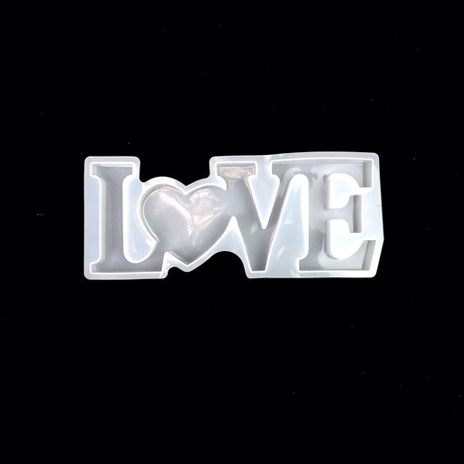 Silicone Resin Mould - Love Sign